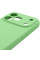 Чехол Silicone Case с защитой камеры NO LOGO для Apple iPhone 17 Pro Max (6.9) - Мятный / Mint - фото