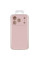 Чехол Silicone Case с защитой камеры NO LOGO для Apple iPhone 17 Pro Max (6.9) - Розовый / Chalk Pink - фото