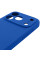Чехол Silicone Case с защитой камеры NO LOGO для Apple iPhone 17 Pro Max (6.9) - Синий / Capri Blue - фото