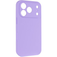 Чохол Silicone Case із захистом камери NO LOGO для Apple iPhone 17 Pro Max (6.9) - Бузковий / Dasheen