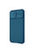 Карбоновая накладка Nillkin CamShield Pro для Apple iPhone 13 / 14 (6.1) - Blue - фото
