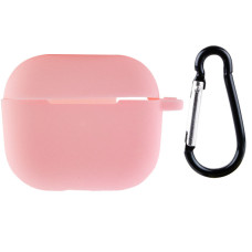 Силіконовий футляр для навушників AirPods 3 - Рожевий / Light pink