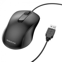 Миша дротова Borofone BG4 Business - Чорний