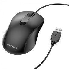 Миша дротова Borofone BG4 Business - Чорний