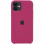 Чехол Silicone Case (AA) для Apple iPhone 11 (6.1) - Бордовый / Maroon