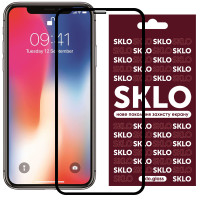 Захисне скло SKLO 3D для Apple iPhone 11 Pro Max / XS Max (6.5) - Чорний
