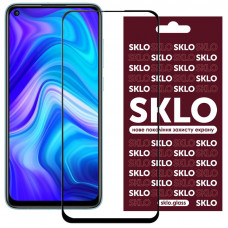 Захисне скло SKLO 3D для Xiaomi Redmi Note 9 / Redmi 10X / Note 9T / Note 9 5G - Чорний