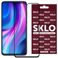 Захисне скло SKLO 3D для Xiaomi Redmi 9A / 9C / 10A / Redmi A1 / A1+ / A2 / A2+ - Чорний