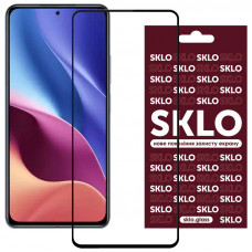 Захисне скло SKLO 3D для Xiaomi Redmi K40/K40 Pro/K40 Pro+/Poco F3/Mi 11i/Poco X3 GT - Чорний