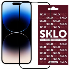 Защитное стекло SKLO 3D для Apple iPhone 15 / 16 (6.1) - Черный