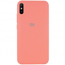 Чохол Silicone Cover Full Protective (AA) для Xiaomi Redmi 9A - Рожевий / Peach