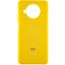 Чохол Silicone Cover Full Protective (AA) для Xiaomi Mi 10T Lite / Redmi Note 9 Pro 5G - Жовтий / Yellow