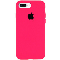 Чехол Silicone Case Full Protective (AA) для Apple iPhone 7 plus / 8 plus (5.5) - Розовый / Barbie pink