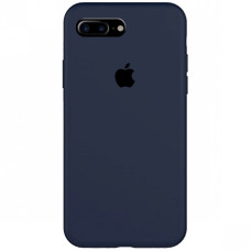 Чохол Silicone Case Full Protective (AA) для Apple iPhone 7 plus / 8 plus (5.5) - Темно-синій / Midnight blue