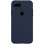 Чехол Silicone Case Full Protective (AA) для Apple iPhone 7 plus / 8 plus (5.5) - Темный Синий / Midnight Blue