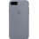 Custodia Silicone Case Full Protective (AA) per Apple iPhone 7 plus / 8 plus (5.5) - Grigio / Lavender Gray