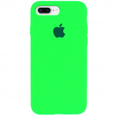 Чохол Silicone Case Full Protective (AA) для Apple iPhone 7 plus / 8 plus (5.5) - Салатовий / Neon Green