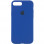 Чехол Silicone Case Full Protective (AA) для Apple iPhone 7 plus / 8 plus (5.5) - Синий / Royal blue