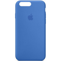 Чехол Silicone Case Full Protective (AA) для Apple iPhone 7 plus / 8 plus (5.5) - Синий / Capri Blue