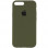 Чохол Silicone Case Full Protective (AA) для Apple iPhone 7 plus / 8 plus (5.5) - Зелений / Dark Olive