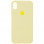 Чохол Silicone Case Full Protective (AA) для Apple iPhone X (5.8) / XS (5.8) - Жовтий / Mellow Yellow