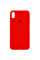 Чохол Silicone Case Full Protective (AA) для Apple iPhone X (5.8) / XS (5.8) - Червоний / Red - фото