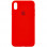 Чохол Silicone Case Full Protective (AA) для Apple iPhone X (5.8) / XS (5.8) - Червоний / Red