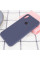 Чохол Silicone Case Full Protective (AA) для Apple iPhone X (5.8) / XS (5.8) - Темний Синій / Midnight Blue - фото