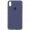 Чохол Silicone Case Full Protective (AA) для Apple iPhone X (5.8) / XS (5.8) - Темний Синій / Midnight Blue