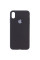 Чохол Silicone Case Full Protective (AA) для Apple iPhone X (5.8) / XS (5.8) - Чорний / Black - фото