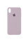 Чохол Silicone Case Full Protective (AA) для Apple iPhone X (5.8) / XS (5.8) - Сірий / Lavender - фото