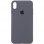 Чохол Silicone Case Full Protective (AA) для Apple iPhone X (5.8) / XS (5.8) - Сірий / Dark Grey