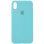 Чехол Silicone Case Full Protective (AA) для Apple iPhone XR (6.1) - Бирюзовый / Marine Green