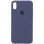 Чехол Silicone Case Full Protective (AA) для Apple iPhone XR (6.1) - Темный Синий / Midnight Blue