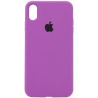 Чохол Silicone Case Full Protective (AA) для Apple iPhone XR (6.1) - Фіолетовий / Grape