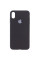 Чехол Silicone Case Full Protective (AA) для Apple iPhone XR (6.1) - Черный / Black - фото