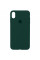 Чехол Silicone Case Full Protective (AA) для Apple iPhone XR (6.1) - Зеленый / Forest green - фото