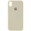 Чехол Silicone Case Full Protective (AA) для Apple iPhone XR (6.1) - Бежевый / Antique White