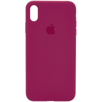 Чохол Silicone Case Full Protective (AA) для Apple iPhone XR (6.1) - Червоний / Rose Red