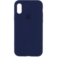 Чохол Silicone Case Full Protective (AA) для Apple iPhone XR (6.1) - Синій / Deep navy