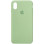 Чехол Silicone Case Full Protective (AA) для Apple iPhone XR (6.1) - Зеленый / Pistachio