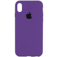 Чохол Silicone Case Full Protective (AA) для Apple iPhone XR (6.1) - Фіолетовий / Amethyst