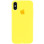 Чехол Silicone Case Full Protective (AA) для Apple iPhone XS Max (6.5) - Желтый / Yellow