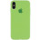 Чехол Silicone Case Full Protective (AA) для Apple iPhone XS Max (6.5) - Мятный / Mint