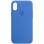 Чехол Silicone Case Full Protective (AA) для Apple iPhone XS Max (6.5) - Синий / Capri Blue