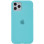 Чехол Silicone Case Full Protective (AA) для Apple iPhone 11 Pro (5.8) - Бирюзовый / Marine Green