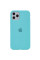 Чохол Silicone Case Full Protective (AA) для Apple iPhone 11 Pro (5.8) - Бірюзовий / Marine Green - фото