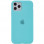 Чехол Silicone Case Full Protective (AA) для Apple iPhone 11 Pro (5.8) - Бирюзовый / Marine Green