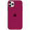 Чохол Silicone Case Full Protective (AA) для Apple iPhone 11 Pro (5.8) - Бордовий / Maroon