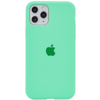 Чохол Silicone Case Full Protective (AA) для Apple iPhone 11 Pro (5.8) - Зелений / Spearmint